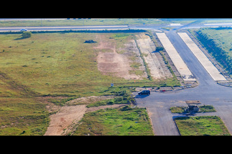 Vue aérienne de Terrain de vuelo "Club Paramoteur Ville de Dos Hermanas à Dos Hermanas dans le département Séville, Espagne