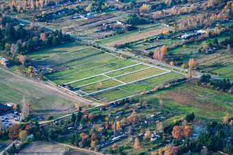 Vue aérienne de Club équestre Neustadt/Weinstrasse eV Pfalzmühle à le quartier Mußbach an der Weinstraße in Neustadt an der Weinstraße dans le département Rhénanie-Palatinat, Allemagne