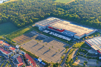 Vue aérienne de Warema à le quartier Bettingen in Wertheim dans le département Bade-Wurtemberg, Allemagne