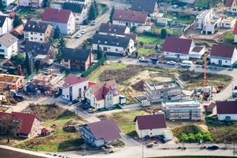 Image drone de Sur la haute piste à Kandel dans le département Rhénanie-Palatinat, Allemagne