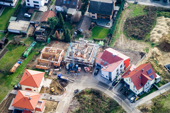 Photographie aérienne de Sur la haute piste à Kandel dans le département Rhénanie-Palatinat, Allemagne