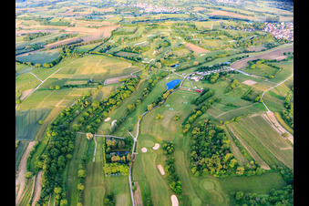 Photographie aérienne de Europa-Park Golf Club Breisgau à le quartier Tutschfelden in Herbolzheim dans le département Bade-Wurtemberg, Allemagne