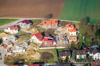 Image drone de Sur la haute piste à Kandel dans le département Rhénanie-Palatinat, Allemagne