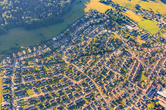 Vue aérienne de Talblick, Schwarzwaldstr à Seelbach dans le département Bade-Wurtemberg, Allemagne