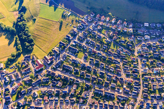 Vue aérienne de Am Wachtbühl x Geroldseckstr à Seelbach dans le département Bade-Wurtemberg, Allemagne