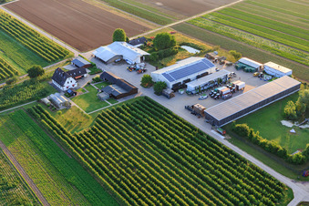 Photographie aérienne de Jardin du fermier à Winden dans le département Rhénanie-Palatinat, Allemagne
