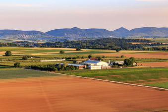 Photographie aérienne de Jardin du fermier à Winden dans le département Rhénanie-Palatinat, Allemagne