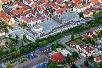 Vue aérienne de MODEPARK RÖTHER Balingen dans le centre-ville Balingen à Balingen dans le département Bade-Wurtemberg, Allemagne