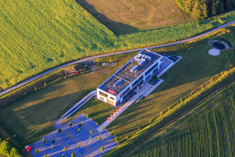 Vue aérienne de Werner Wohnbau GmbH & Co KG à Niedereschach dans le département Bade-Wurtemberg, Allemagne