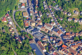 Vue aérienne de Implaneum – Clinique d'implantologie dentaire Dr. (R) Hopf + Collègues à Oberndorf am Neckar dans le département Bade-Wurtemberg, Allemagne