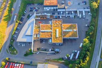 Vue aérienne de Concessionnaire automobile Möhrle GmbH à Freudenstadt dans le département Bade-Wurtemberg, Allemagne