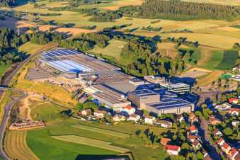 Vue aérienne de Locaux de l'entreprise HOMAG Group AG à Schopfloch dans le département Bade-Wurtemberg, Allemagne