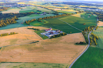 Vue aérienne de Ferme de frênes par Krystyna Laskowski à Dornhan dans le département Bade-Wurtemberg, Allemagne