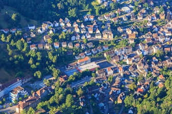 Vue aérienne de Collection de voitures Steim à Schramberg dans le département Bade-Wurtemberg, Allemagne