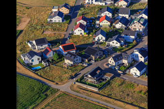 Photographie aérienne de Chemin des violettes, chemin des jonquilles à Kandel dans le département Rhénanie-Palatinat, Allemagne