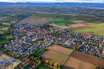Vue aérienne de Aperçu des lieux du sud-est à Rohrbach dans le département Rhénanie-Palatinat, Allemagne