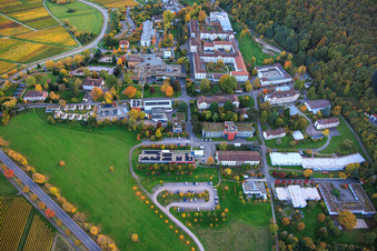 Photographie aérienne de Hôpital Palatinat de psychiatrie et de neurologie à Klingenmünster dans le département Rhénanie-Palatinat, Allemagne