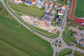 Nouveau chantier de Blumeyer GmbH, construction et menuiserie de meubles à Maikammer dans le département Rhénanie-Palatinat, Allemagne