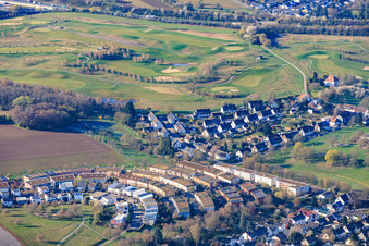 Terrain de golf Golfpark Karlsruhe - GOLF absolu au Gut Batzenhof à le quartier Hohenwettersbach in Karlsruhe dans le département Bade-Wurtemberg, Allemagne