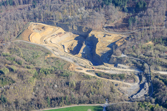 Carrière Keltern de Natursteinwerke im Nordschwarzwald GmbH & Co.KG à le quartier Dietlingen in Keltern dans le département Bade-Wurtemberg, Allemagne