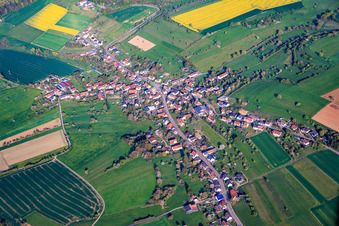 De l'est à le quartier Brenschelbach in Blieskastel dans le département Sarre, Allemagne