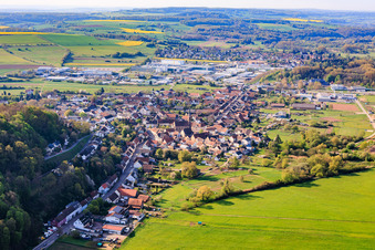 Du nord à le quartier Webenheim in Blieskastel dans le département Sarre, Allemagne