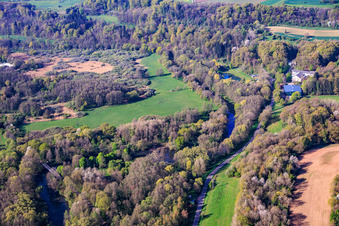 Réserve naturelle de Bliesaue entre Blieskastel et Bliesdalheim à le quartier Blickweiler in Blieskastel dans le département Sarre, Allemagne