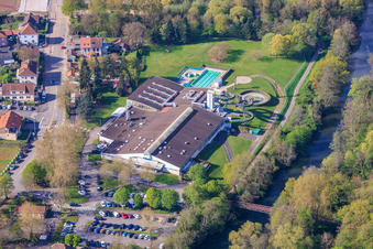 Piscine Sarreguemines sur la Blies à le quartier Blies Nord in Saargemünd dans le département Moselle, France