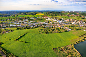 Du sud à Farébersviller dans le département Moselle, France
