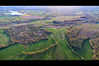 Ancien aérodrome militaire Grostenquin du nord-est à Grostenquin dans le département Moselle, France