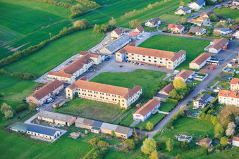 Rue des Roses à Leyweiler dans le département Moselle, France