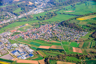 Du sud-est à le quartier Webenheim in Blieskastel dans le département Sarre, Allemagne