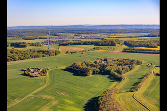 Quartier de Bayerhof à le quartier Waldsachsen in Schonungen dans le département Bavière, Allemagne