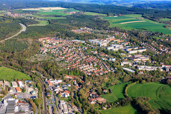 De l'ouest à Stadtroda dans le département Thuringe, Allemagne