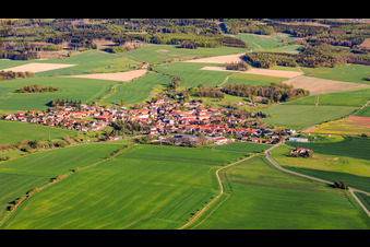 Du nord à Weira dans le département Thuringe, Allemagne