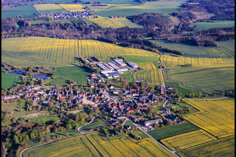 Du nord-ouest à Drognitz dans le département Thuringe, Allemagne