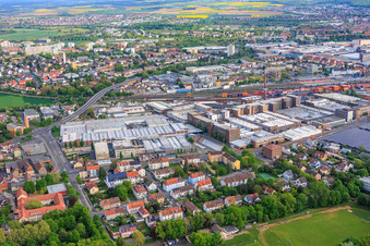 ZF Friedrichshafen AG - Usine Nord à le quartier Oberndorf in Schweinfurt dans le département Bavière, Allemagne