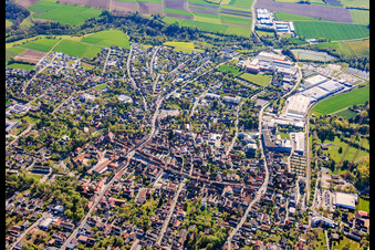 De l'ouest à Bad Rodach dans le département Bavière, Allemagne