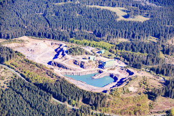 SST Steinindustrie, Straßen- und Tiefbau GmbH & Co. KG | Usine Rotkopf à le quartier Wald Neustadt in Verwaltungsgemeinschaft Großbreitenbach dans le département Thuringe, Allemagne