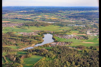 Du nord à le quartier Neuensee in Michelau in Oberfranken dans le département Bavière, Allemagne