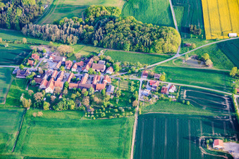 Du nord à le quartier Messenfeld in Ebensfeld dans le département Bavière, Allemagne