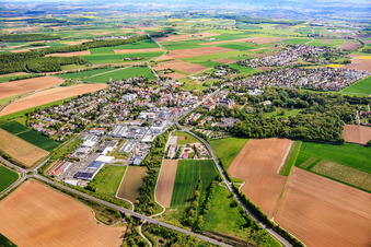 Du sud-ouest à Werneck dans le département Bavière, Allemagne