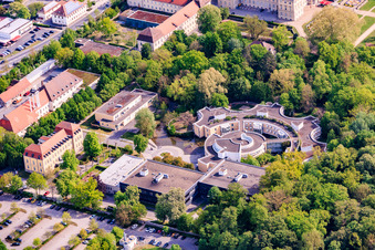 Hôpital de psychiatrie, de psychothérapie et de médecine psychosomatique Castle Werneck et Hôpital orthopédique Castle Werneck à Werneck dans le département Bavière, Allemagne