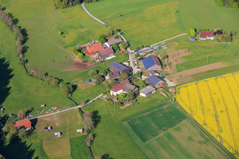 Quartier de Stampfe avec l'agriculture de Karl Mauch à Dunningen dans le département Bade-Wurtemberg, Allemagne