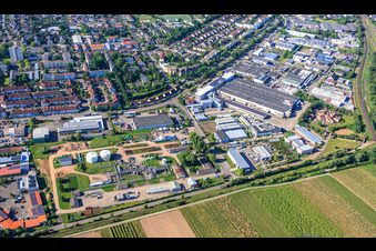 Réservoirs de pétrole et de gaz naturel de ONEO GmbH & Co. KG à Landau in der Pfalz dans le département Rhénanie-Palatinat, Allemagne