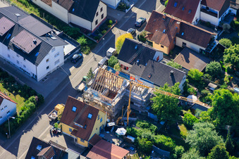 Chantier de rénovation complète d'une maison individuelle à Waldstr à Kandel dans le département Rhénanie-Palatinat, Allemagne