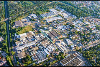 Nord, zone industrielle, à l'ouest du sud à Speyer dans le département Rhénanie-Palatinat, Allemagne