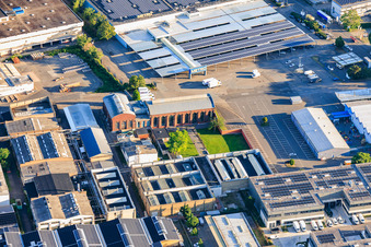 Old Turtle Factory et METRO Mannheim du sud-est à le quartier Neckarau in Mannheim dans le département Bade-Wurtemberg, Allemagne