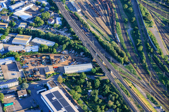 Theodor Claus Scrap Metal Trading GmbH à le quartier Neckarau in Mannheim dans le département Bade-Wurtemberg, Allemagne