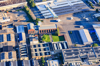 Old Turtle Factory et METRO Mannheim du sud-est à le quartier Neckarau in Mannheim dans le département Bade-Wurtemberg, Allemagne
